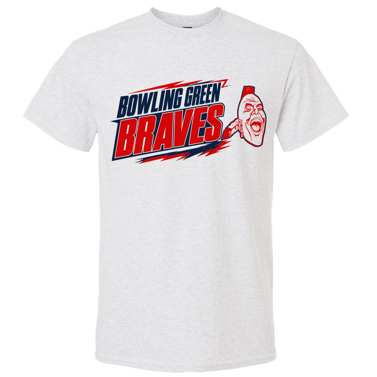 BG Braves Retro Unisex DryBlend Tee