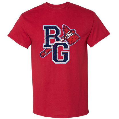 BG Braves Vintage Tomahawk Unisex DryBlend Tee