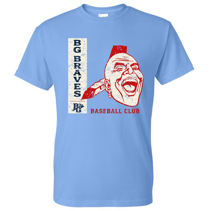 BG Braves Baseball Club Unisex DryBlend Tee