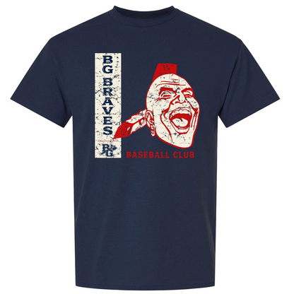 BG Braves Baseball Club Unisex DryBlend Tee