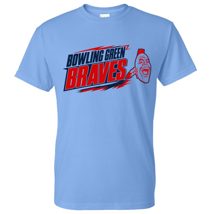 BG Braves Retro Unisex DryBlend Tee