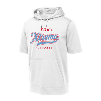 Short Sleeve Hooded Pullover